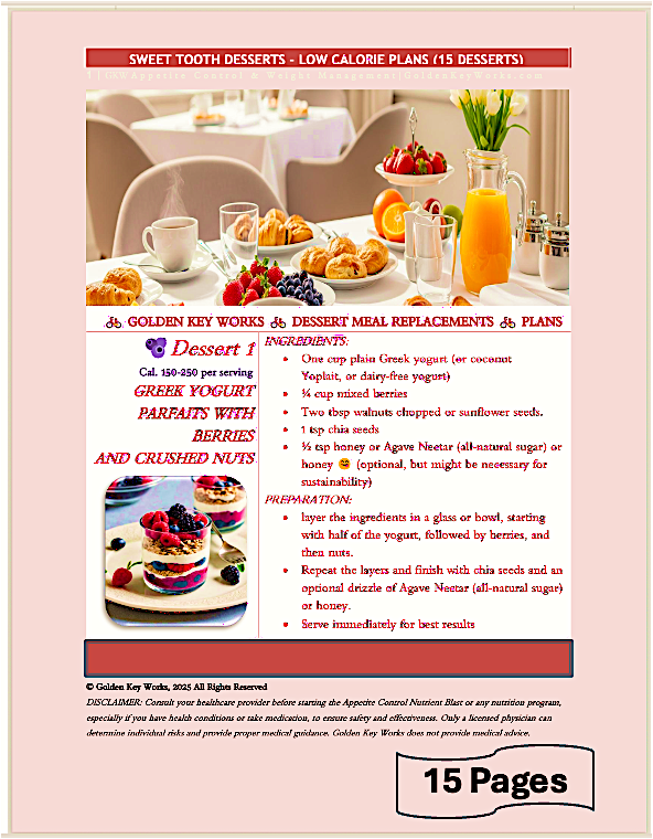 75% off | $2.99 | Theory of Obesity | Diet eBook (15) LOW-FAT DESSERT DISHES (15) APPETITE CONTROL | CRAVING & SNACK CONTROL